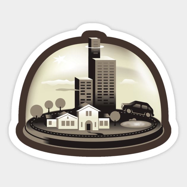 CityWorld 1 Sticker by GSD64